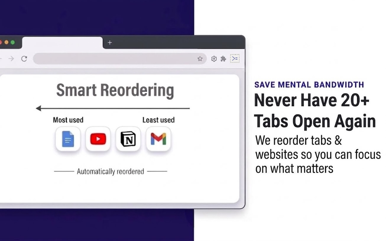 Tab classification by page content